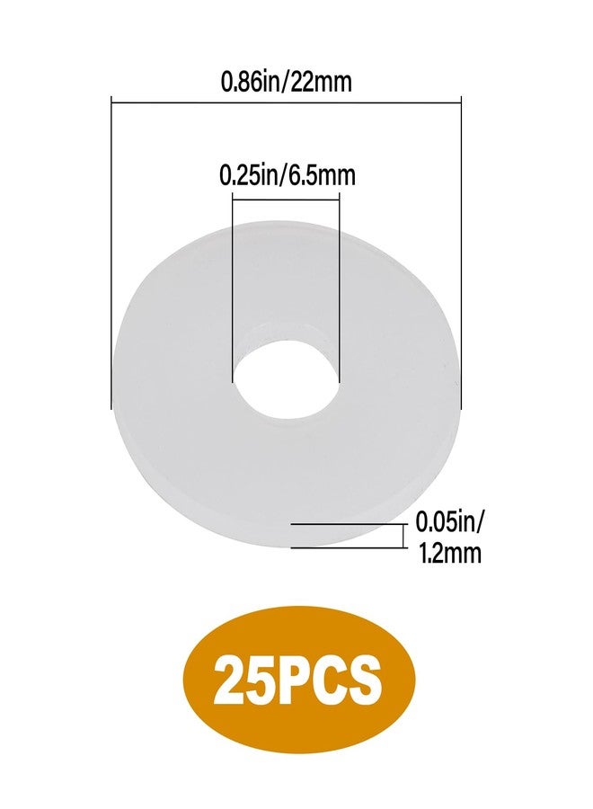 CrazyHobby 25Pcs Thin RC Body Washers Universal for 1/10 Traxxas Slash Stampede Bandit Rustler RC Car Body Shell Mounts, Replacement of 1815 - Image 2